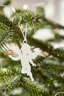 Engel m. posthorn, Metalophæng