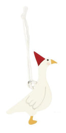 Gås m. nissehue, Metalophæng