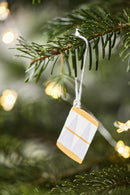 Tromme, Metalophæng, Hvid