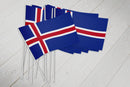 Hurra flag, Island, 1 stk.