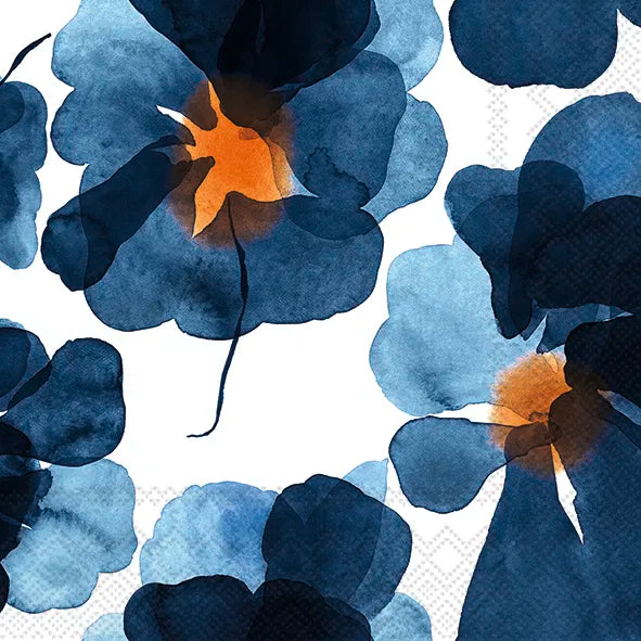 Marimekko, Valssi, blue, Kaffeserviet