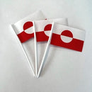 KAGEFLAG GRØNLAND 10STK