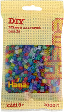 Hama Midi Perler, Glitter Mix (54)