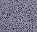 Glasperler 8/0 - Pastel lavender matte inkl. fin rund æske med skruelåg