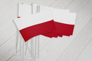 Hurra flag, Polen, 1 stk.