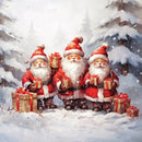 Ambiente, Santa Triplets, Frokostserviet