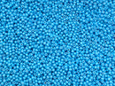 Glasperler 11/0 - Sky blue inkl. fin rund æske med skruelåg