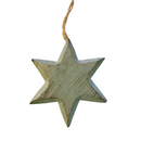 Træstjerne til ophæng, Ass str.