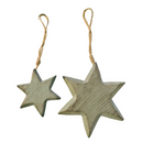 Træstjerne til ophæng, Ass str.