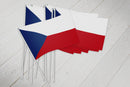 Hurra flag, Tjekkiet, 1 stk.