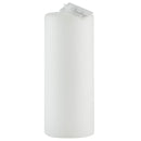 Bloklys, Hvid, 60x150 mm.