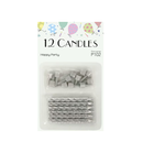 Kagelys, Sølv, 12 stk.