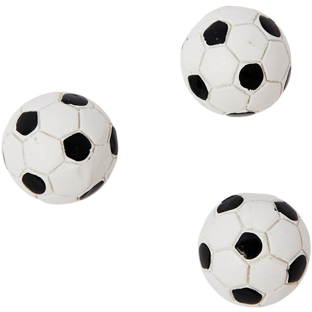 Fodbold, kugleformet 2,2cm, 12STK