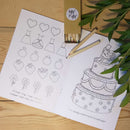 Male- og Opgavebog, Bryllup