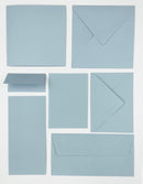 APP, Kvadratisk kuvert, Lyseblå