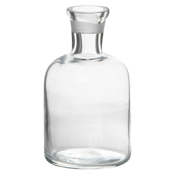 Apotekerflaske, Klar glas, 5x8 cm.