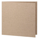 Papperix, Dobbeltkort kvadratisk, 5 stk, Flere farver