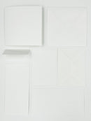 APP, Bordkort dobbelt, Hvid