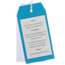 Menukort og Bordkort Eleanor, Turkis