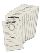 En hilsen til brudeparret, Ekstra kort 10 stk.