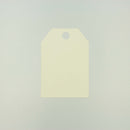 Manillamærke, Hvid 10,5x14,5 cm.