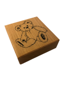 Stempel, Bamse, 5,5x5,5 cm.