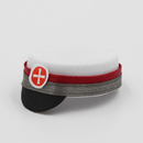 Studenterhue Grå/Rød, EUX