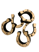 Træudskæring, Hestesko, 1 stk.