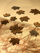 Blad, Natur træ, Assorteret pr. stk.