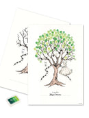 Gæsteplakat, Konfirmation pige, Grøn