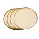 Lysfad Guld, Ø8 cm. 4 stk.