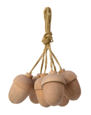 Agern i træ, 6 stk., flere varianter