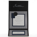 Invitation Albert Diy, Blå