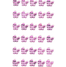 Stickers, Lyserød barnevogn, 20 stk.