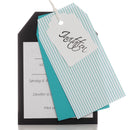 Invitation Elliot Diy, Aqua