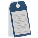 Menukort og Bordkort Eleanor, Mørkeblå