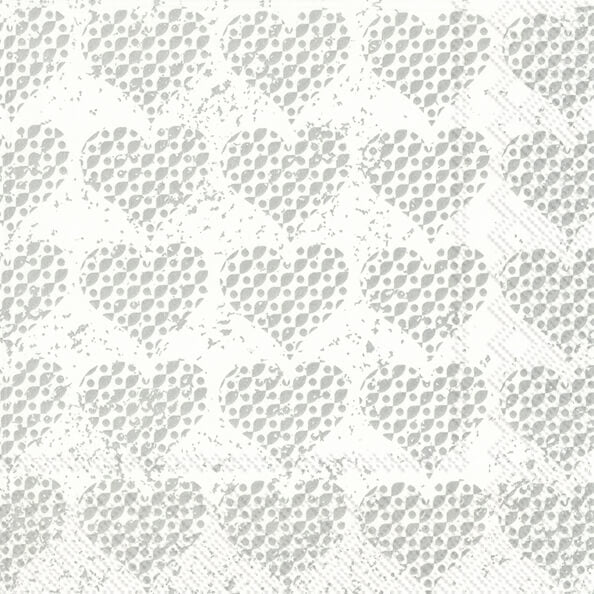 Ihr, Fancy Hearts Silver, Frokostserviet