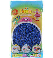 Hama perler i blå til de kreative børn og voksne. Du får 1000 midi perler når du køber en pose. 