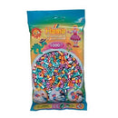 Hama Midi Perler, Stribet Mix 90, 1000 stk.