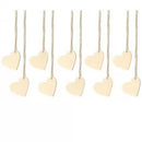 Bordkort, Træhjerte, 10 stk.