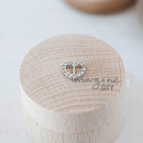 Smykke til bånd, Hjerte mini