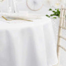 Duni, Evolin Rund Dug Hvid, Ø240 cm.