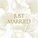 Ihr, Just married guld, Kaffeserviet