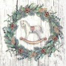 Ihr, White xmas wreath, Frokostserviet