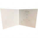 Indbydelse Dannebrog med Kuvert, 5 stk