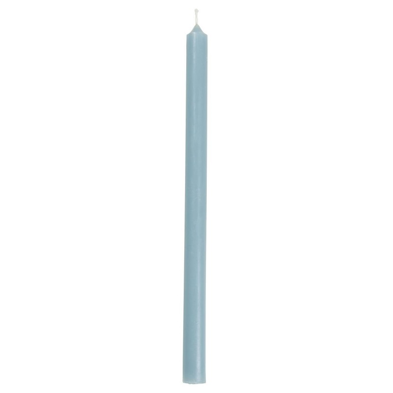 Kertelys, Støvet blå, 20 cm.