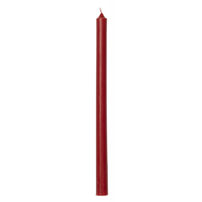 Kertelys, Rød, 20 cm.