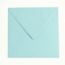 Kuvert Kvadratisk Lyseblå, 164x164 mm