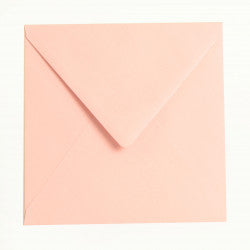 Kuvert Kvadratisk lyserød, 164x164 mm