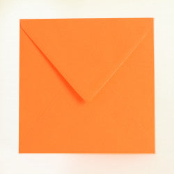 Kuvert Kvadratisk Orange 164x164 mm